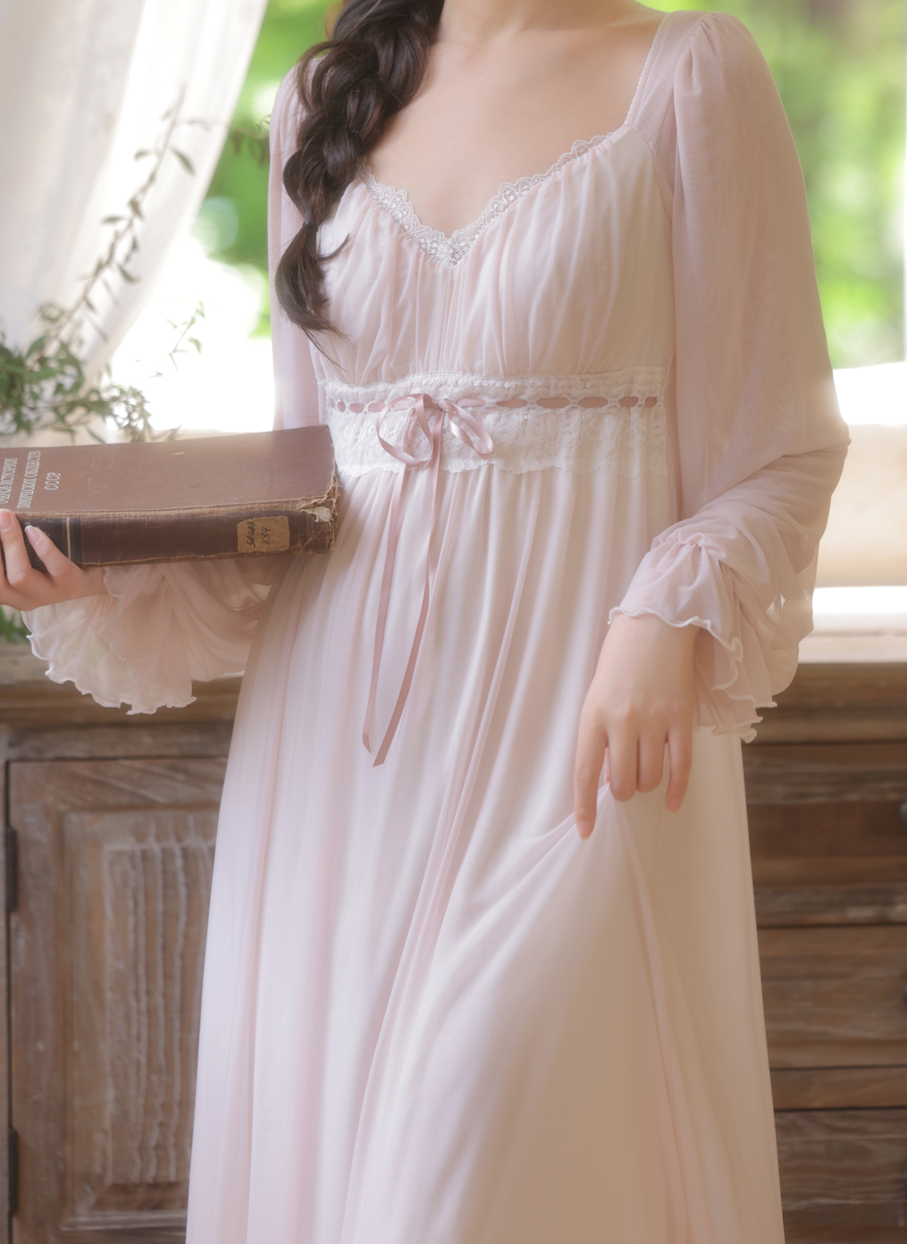 Fairy Palace Nightdress – Dreamy Soft Elegance - SKU#41